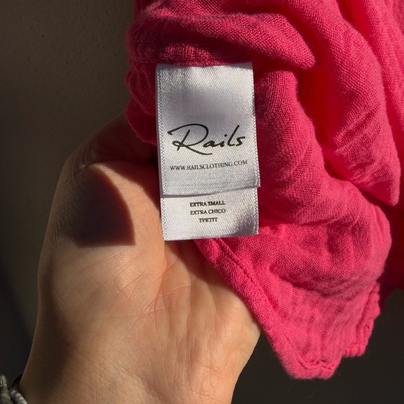 Rails Ellis Shirt Hibiscus XS - Picture 14 of 15